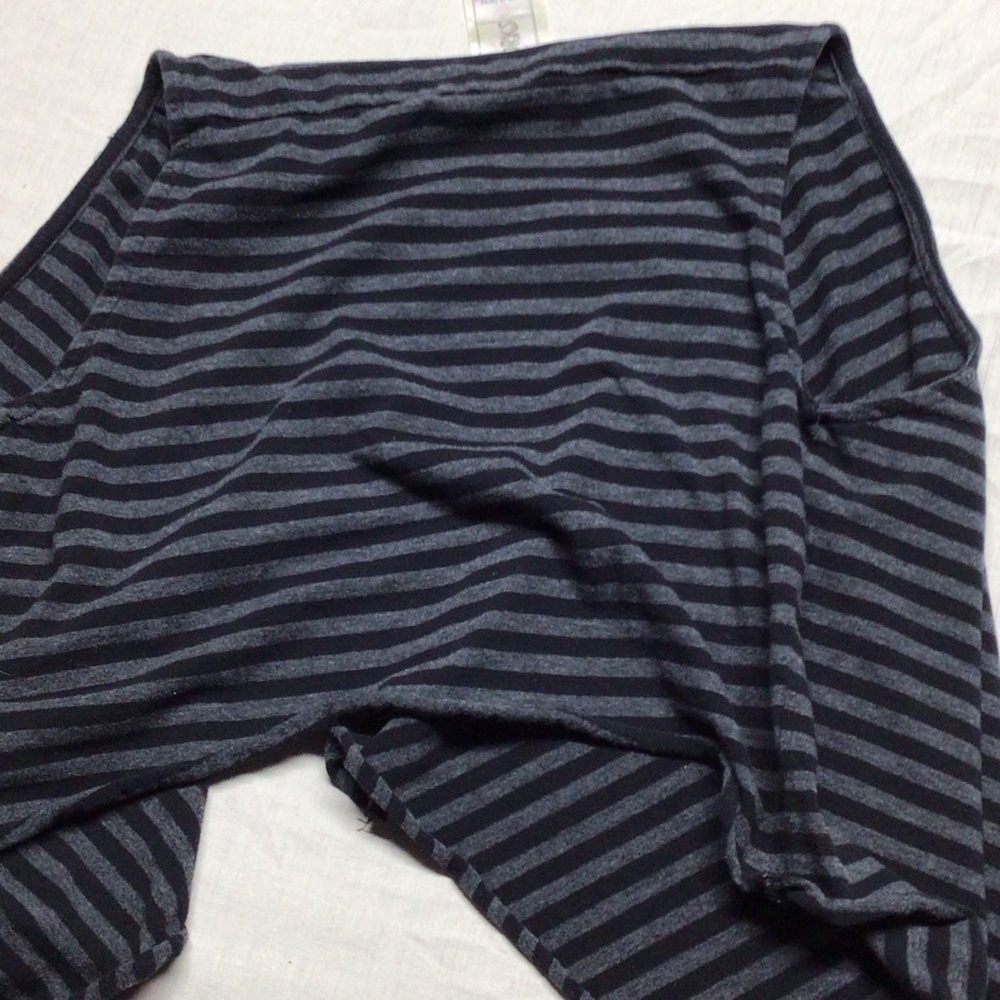 Knitworks Black and Gray Striped Kids Vest - Picture 5 of 7